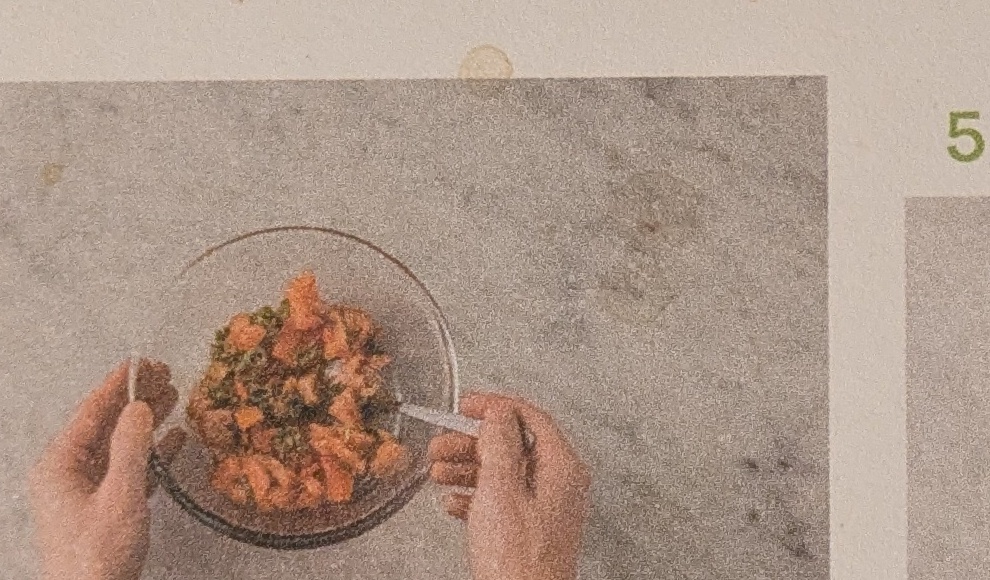 Step: Halve tomatoes, remove stalks, and dice into 1 cm...