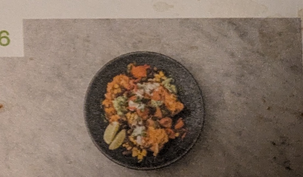 Step: Wash lime well and zest the skin. Halve the lime...