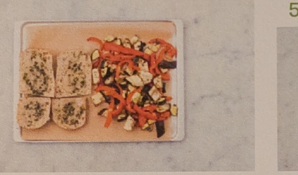 Step: Peel and dice the garlic and onion. In a small...