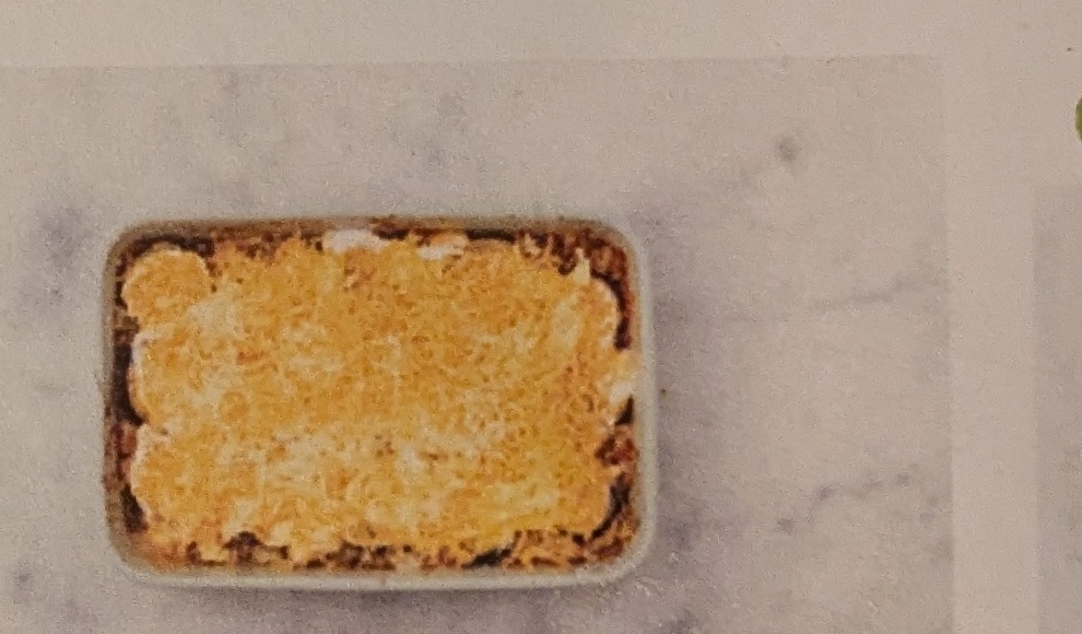 Step: Auflaufform aus dem Ofen nehmen und gut...