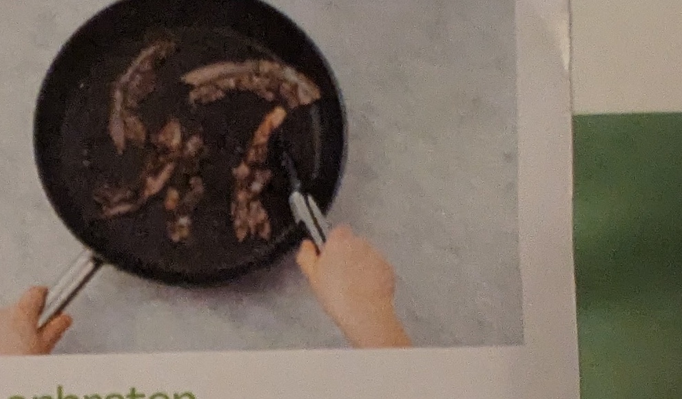 Step: Place bacon slices in a large cold pan and fry...